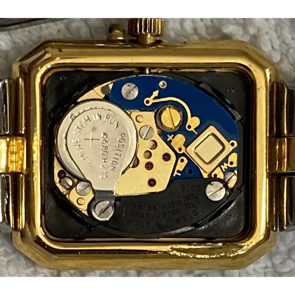 PB ( Paul Brequette) 18K Gold Trim Quartz Swiss Made Watch 4 Jewels - Picture 9 of 11